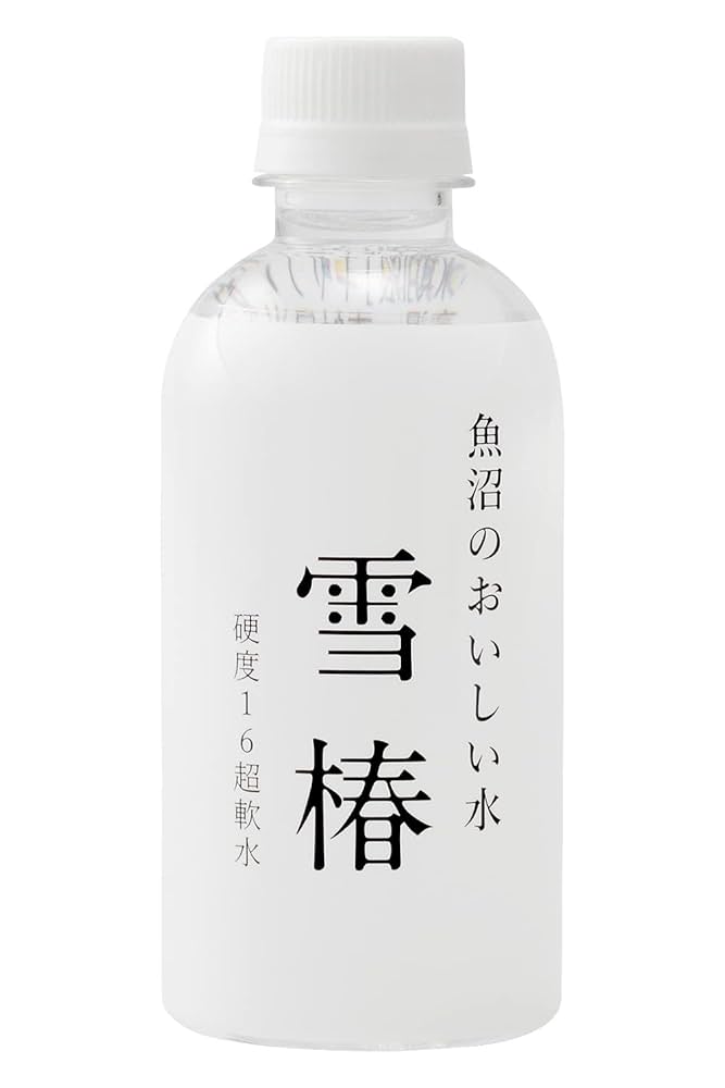 Amazon.co.jp: 雪椿 魚沼のおいしいお水 290ml×40本 超軟水 硬度